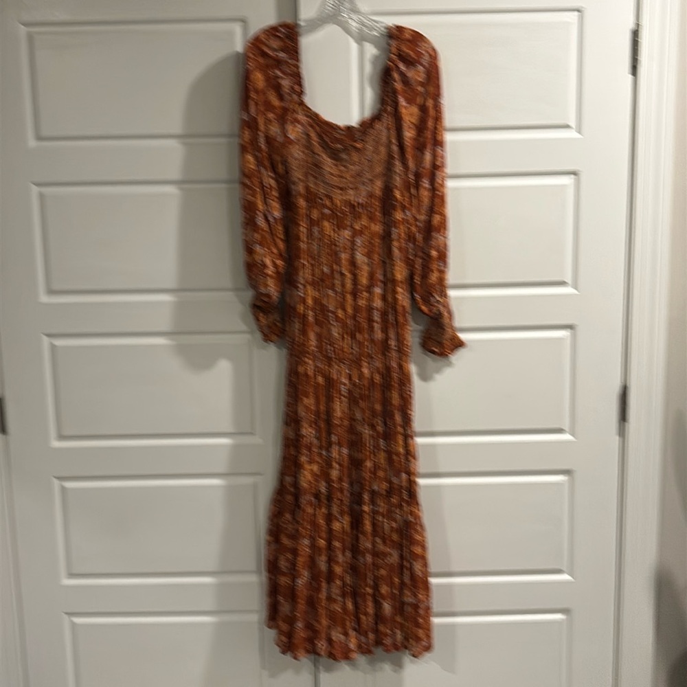 Free People Floral maxi dress